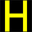 H yellow