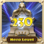 Reach hero level 230