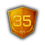 Reached level 35