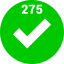 275 points