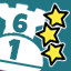 World 1 - Level 6 - 3 Stars