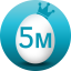 5,000,000 clicks on egg