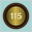 115 spins