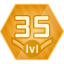 Reached level 35