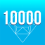 10000 Total Points