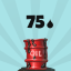Collect 75 L of OIL