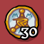 Earn 30 badges