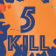 5 enemyes down