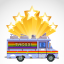 Rainbow Taco Truck
