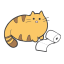 Toilet Paper Cat