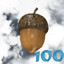 100 nuts collected