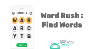 word rush   find words google play achievements