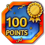 100pt Win!