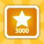 Get 3,000 stars