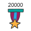 3 Day Streak @ 20000 Steps