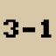 3-1