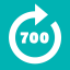 Play 700 games.