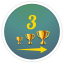 3 victories in a row