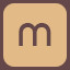 m
