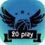 Play 20 times.