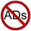 Ads free