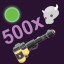 Kill 500 enemies with flame