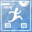 Won 40 Easy Level
