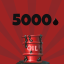 Collect 5000 L of OIL