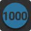 1000 points!