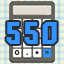 Get your highscore to 550