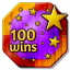 Win 100 games