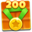 200 points