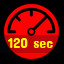 Speed up for 120 sec