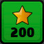 200 stars