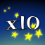 x10 50 times!