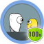 Play Tooth vs. Rooth 100 times!