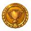 Weekly Tournament Winner Gold Medal