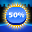 50%