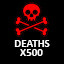 500 deaths