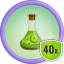Drink Energy Potion 40 times!