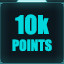 10,000 points