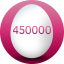 450,000 clicks on egg