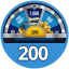 Use daily free roulette 200 times