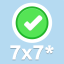 7x7* master
