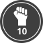 10 victories