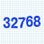 Score 32768