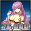 75K points scored
