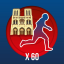 Run 60 times in the Saint-Germain district