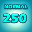 Complete Level 250 on normal difficulty