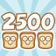 2500 Total Toasts
